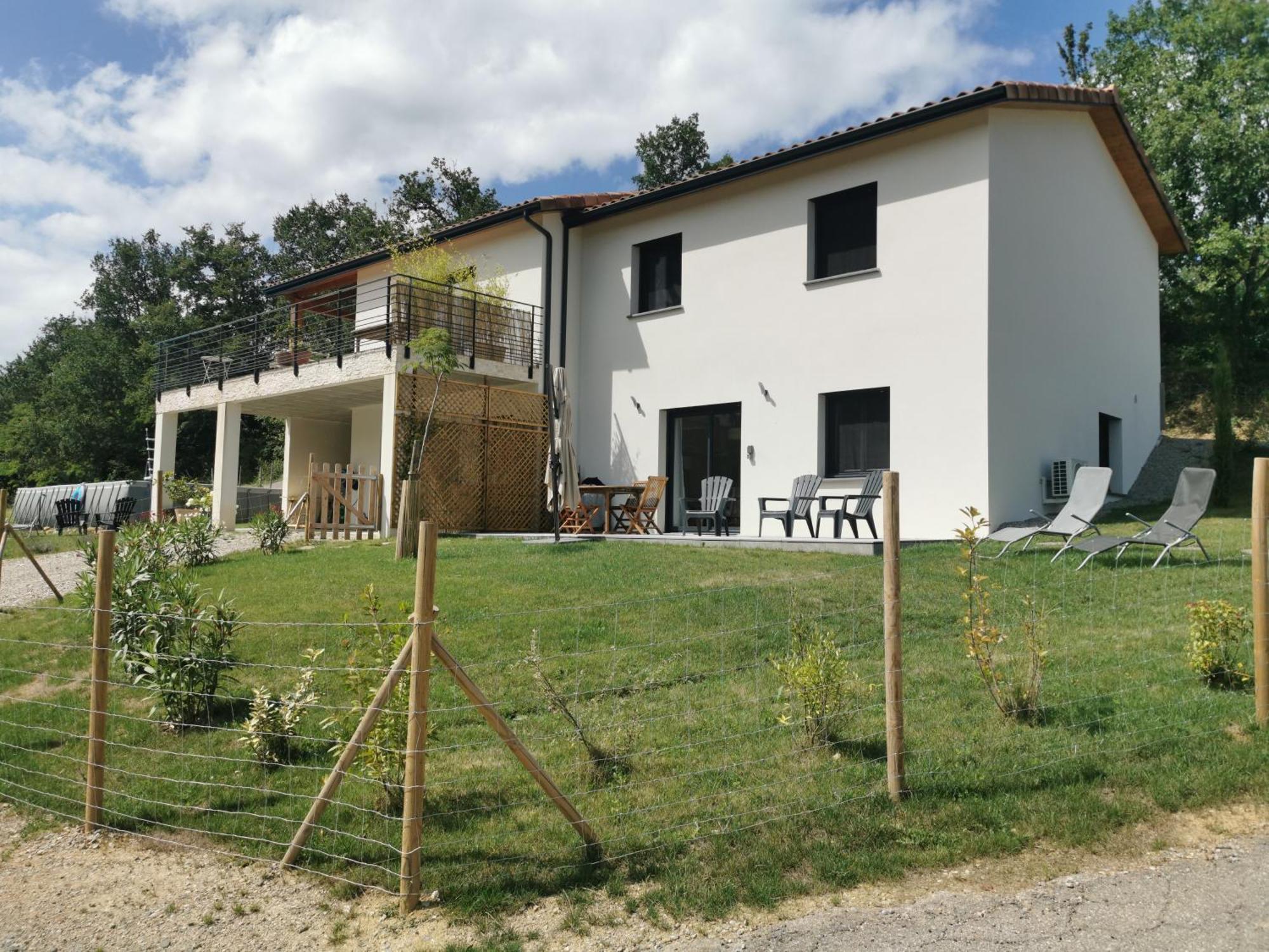 Gite La Coumette - Classe 3 Etoiles Villa Crampagna Luaran gambar